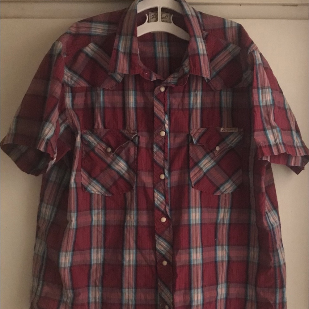 EUC Lucky Brand Snap Button Shirt